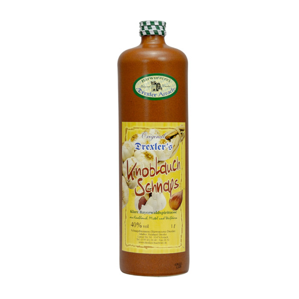 Knoblauchschnaps 40% vol 1 Liter