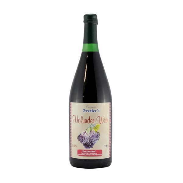 Holunder-Wein 12,5% vol 1 Liter