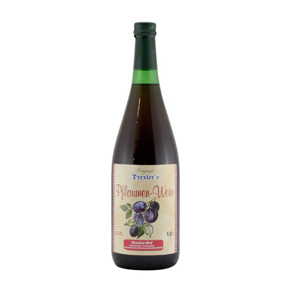 Pflaumen-Wein 12,5% vol 1 Liter