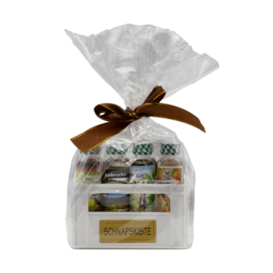 Geschenk-Set Schnapskiste weiß